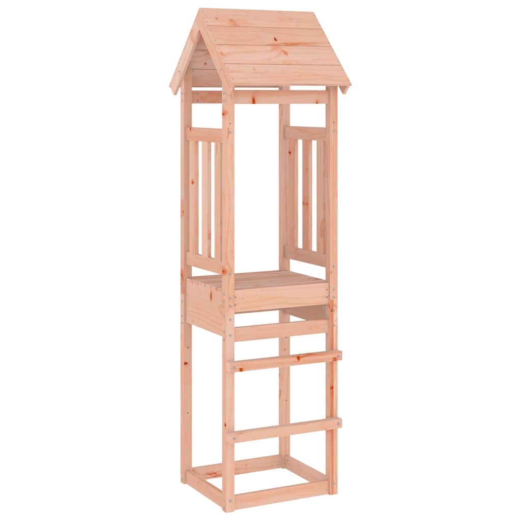 Vidaxl Play Tower 52.5x46.5x206.5 cm Douglashout solide