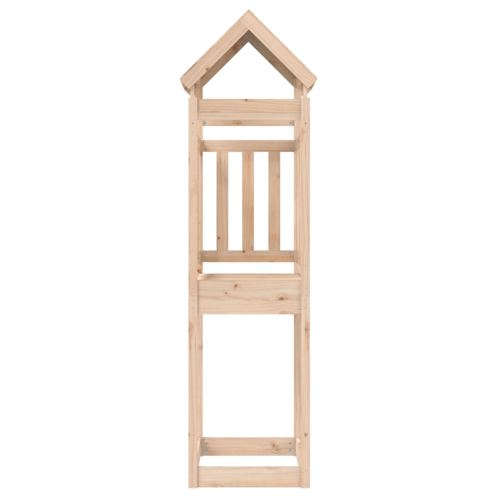 Vidaxl Play Tower 52.5x110.5x214 cm Pine solide