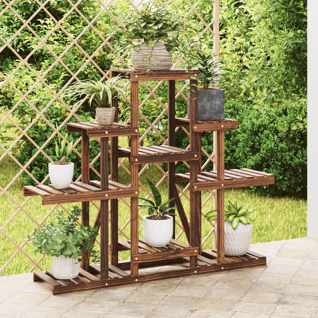 Vidaxl Flower Standard 110x25x96 cm Pinwood solide