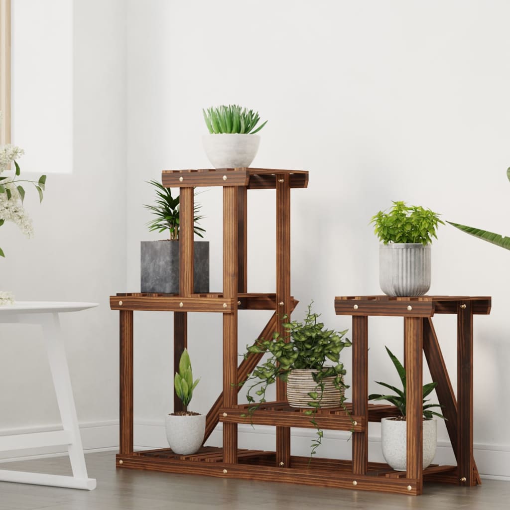 Vidaxx support pour plantes 90x25x73,5 cm en bois de pin massif