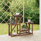 Vidaxx support pour plantes 90x25x73,5 cm en bois de pin massif