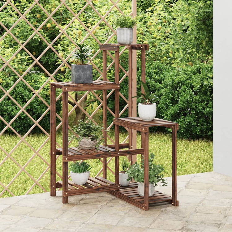 Vidaxx support pour plantes 62,5x61,5x101,5 cm en bois de pin massif