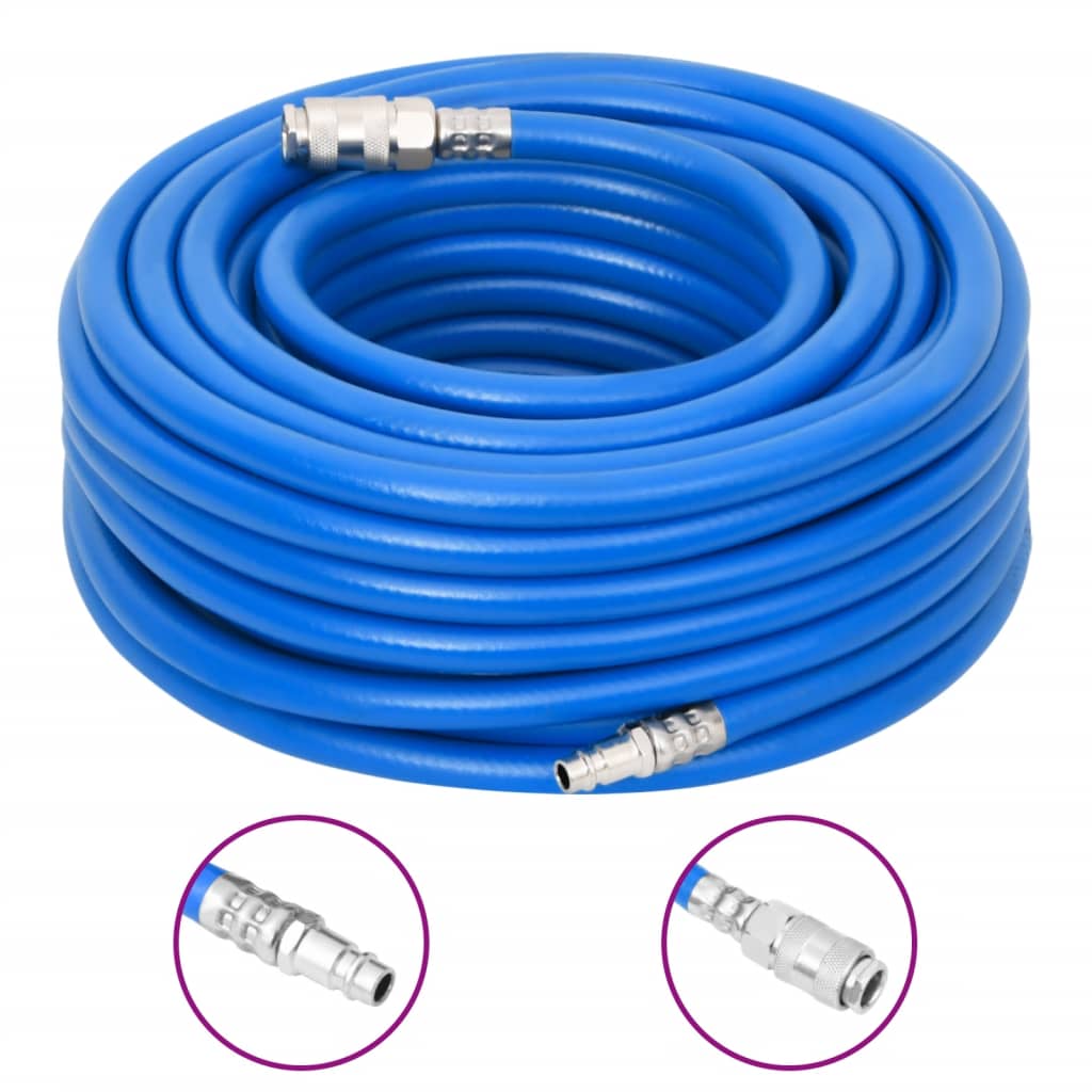 Vidaxl Air tuyau 0,6 '' 50 m PVC bleu
