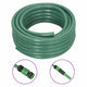 Vidaxl Garden tuyau avec embrayage 0,6 '' 30 m en PVC vert
