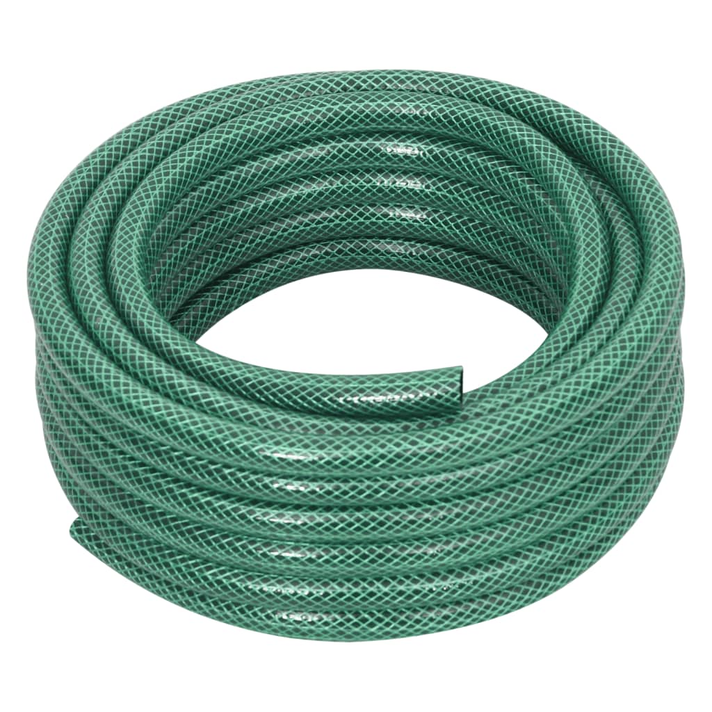 Vidaxl Garden tuyau avec embrayage ensemble 0,5 '' 50 m en PVC vert