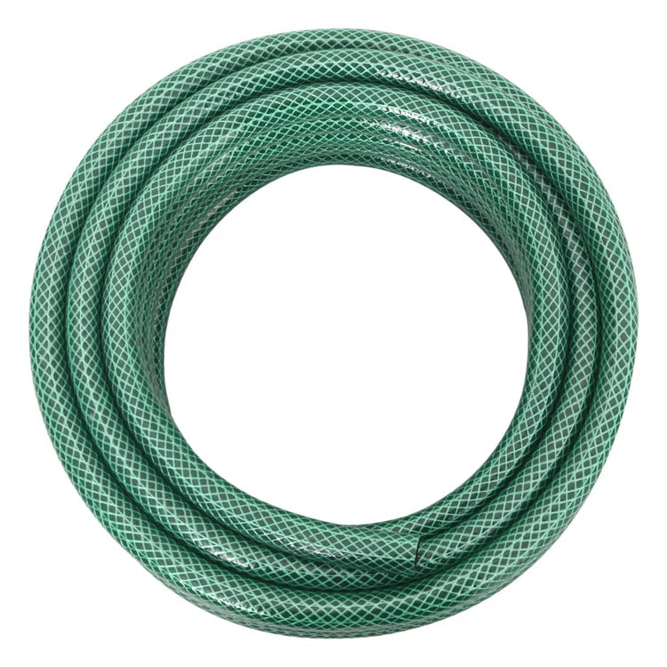 Vidaxl Garden tuyau avec embrayage ensemble 0,5 '' 50 m en PVC vert