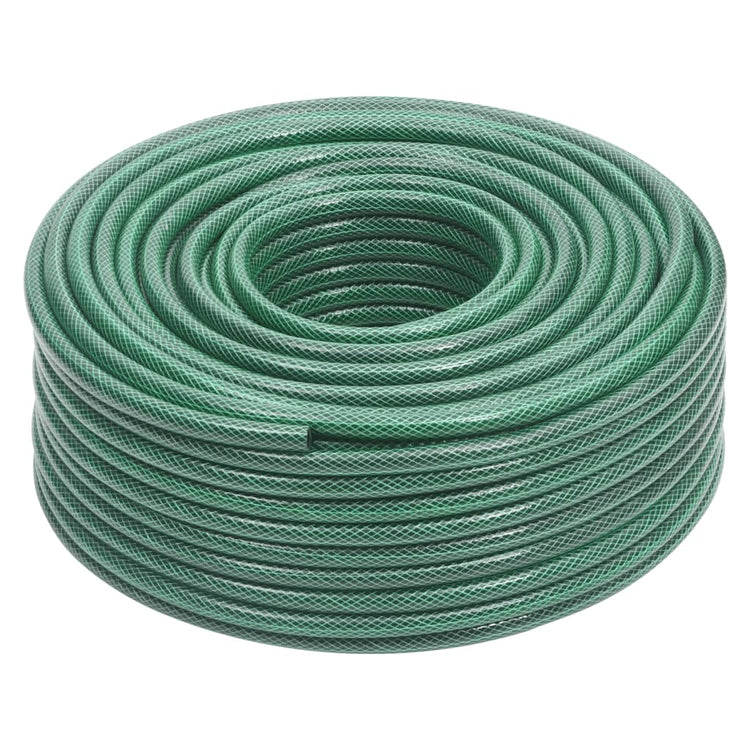 Vidaxl tuyau d'arrosage avec kit de raccord 0,5'' 100 m PVC vert