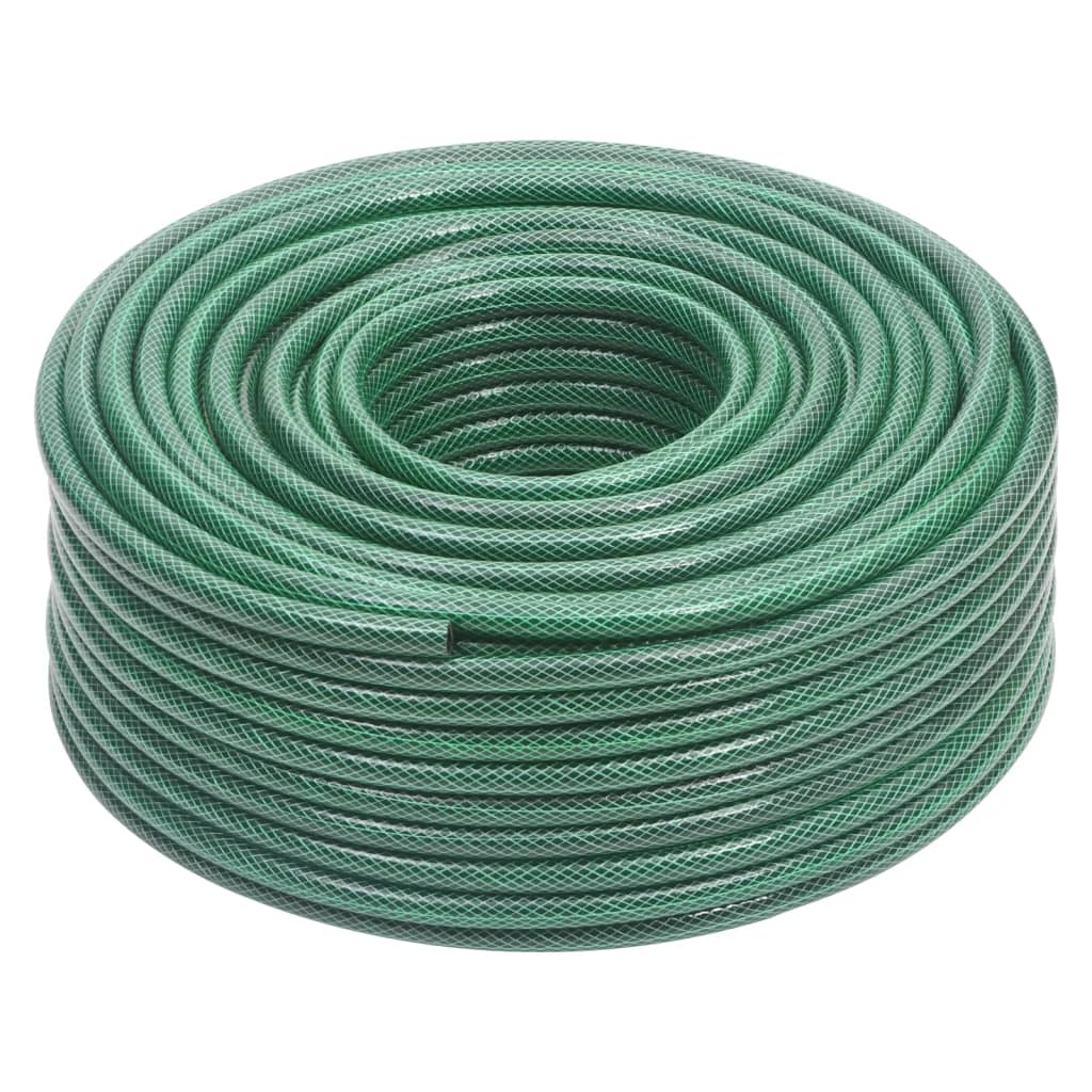 Vidaxl tuyau d'arrosage 0,5'' 100 m PVC vert