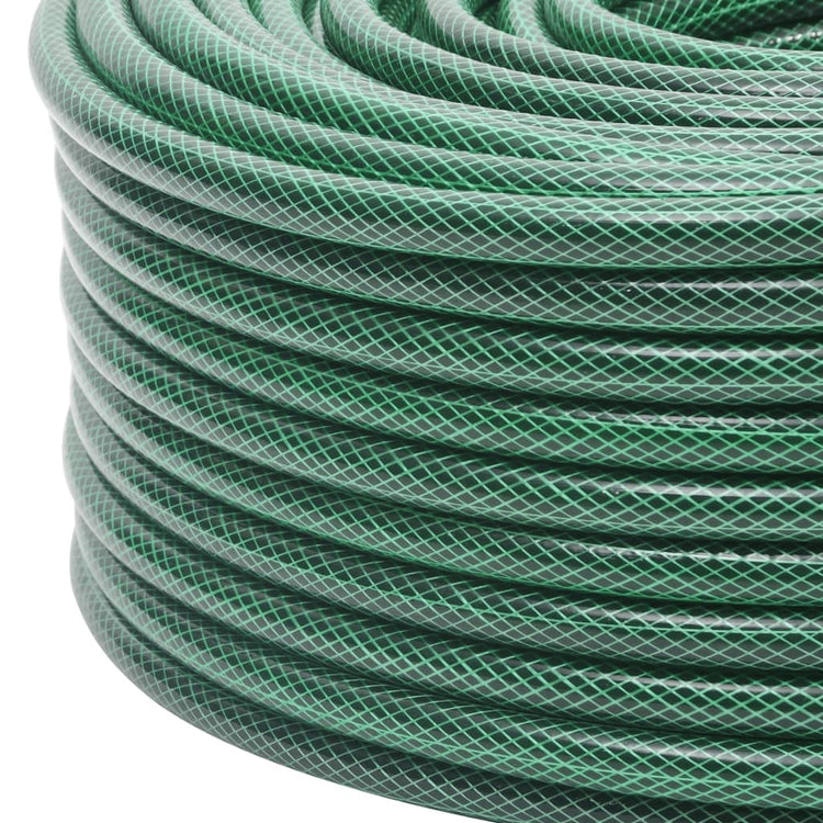 Vidaxl tuyau d'arrosage 0,5'' 100 m PVC vert