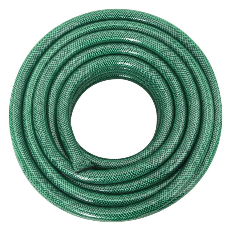 Vidaxl Garden tuyau avec embrayage ensemble 0,75 '' 50 m PVC vert