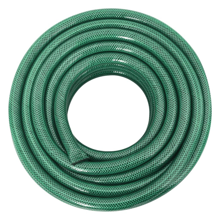 Vidaxl tuyau d'arrosage avec kit de raccord 0,9'' 100 m PVC vert