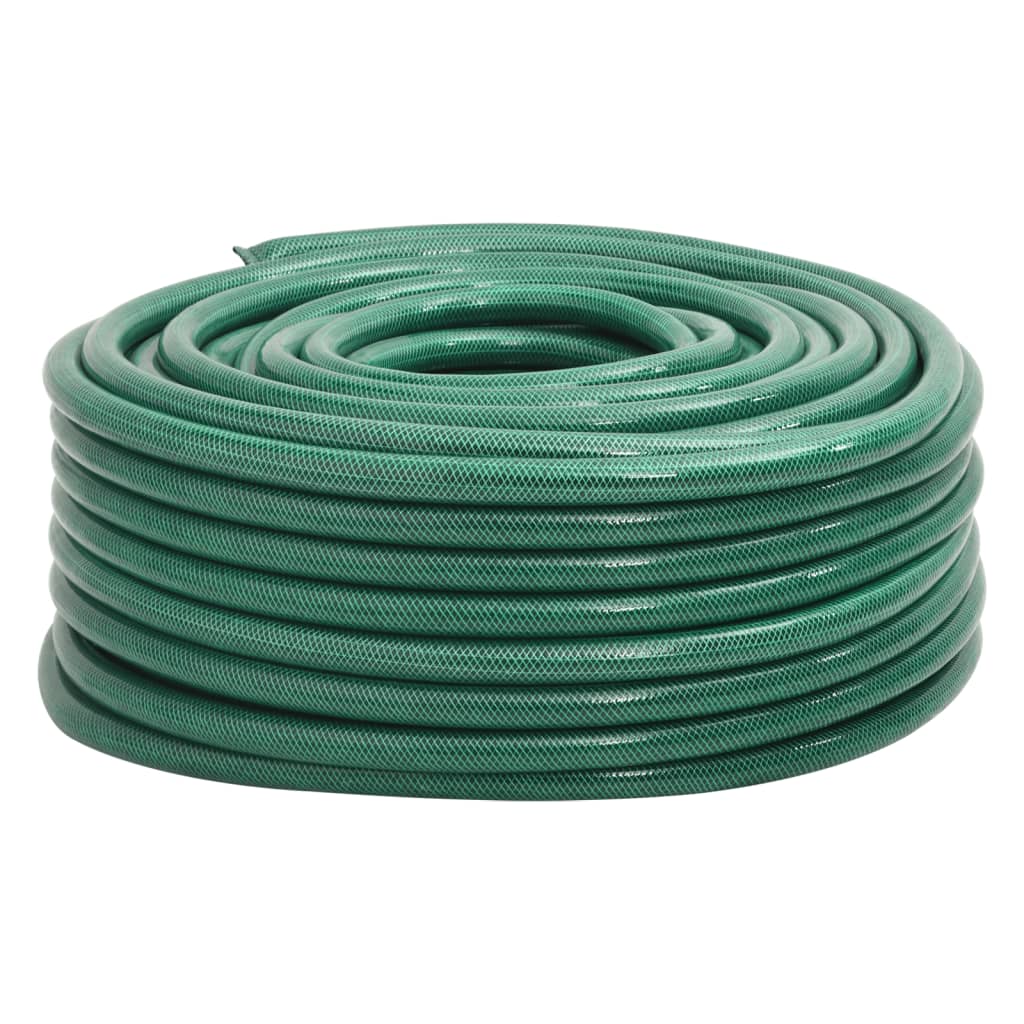 Vidaxl Garden tuyau 1,3 '' 50 m PVC vert
