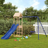 Vidaxl Speelhuis Solid Pine - afbeelding 1