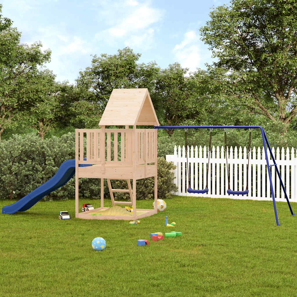 Vidaxl Speelhuis Solid Pine