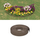 Vidaxl Garden Assemblées 5 PCS 10 m 10 cm en polyéthylène brun