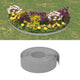 Vidaxl Garden Arêtes 2 PCS 10 m 15 cm Gray en polyéthylène