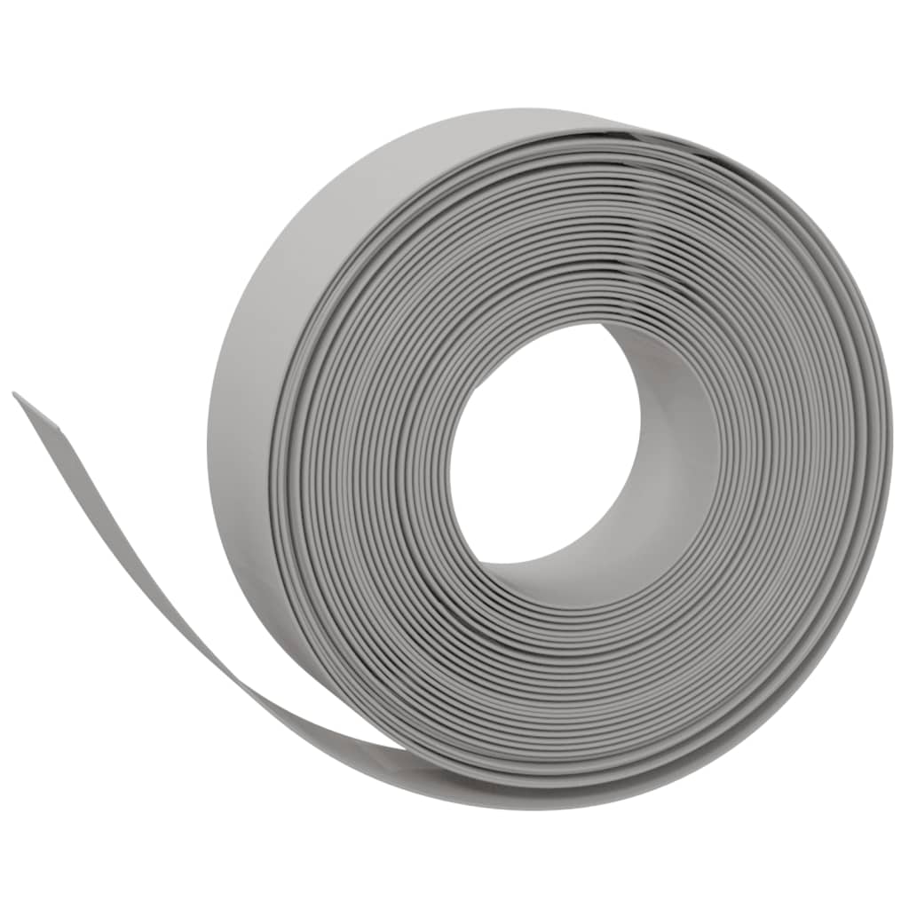 Vidaxl Garden Assemblées 5 ST 10 m 15 cm Gray en polyéthylène