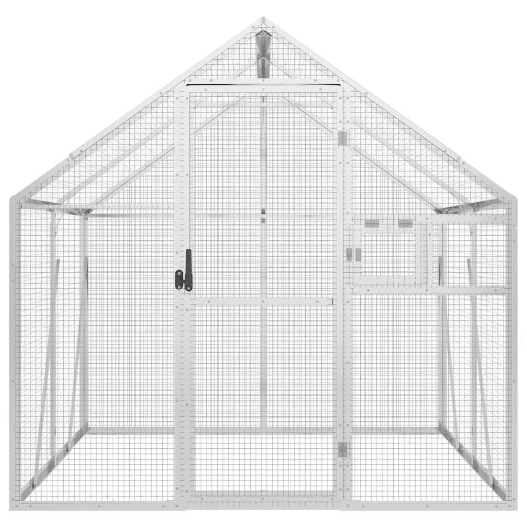 Volière Vidaxx 1,79x2x1,85 m aluminium argent