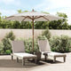 Vidaxl parasol avec poteau en bois 299x240 cm -colored