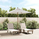 Parasol Vidaxx avec poteau en bois 198x198x231 cm couleur sable