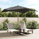 Vidaxl parasol avec poteau en bois 300x300x273 cm anthracite -colored