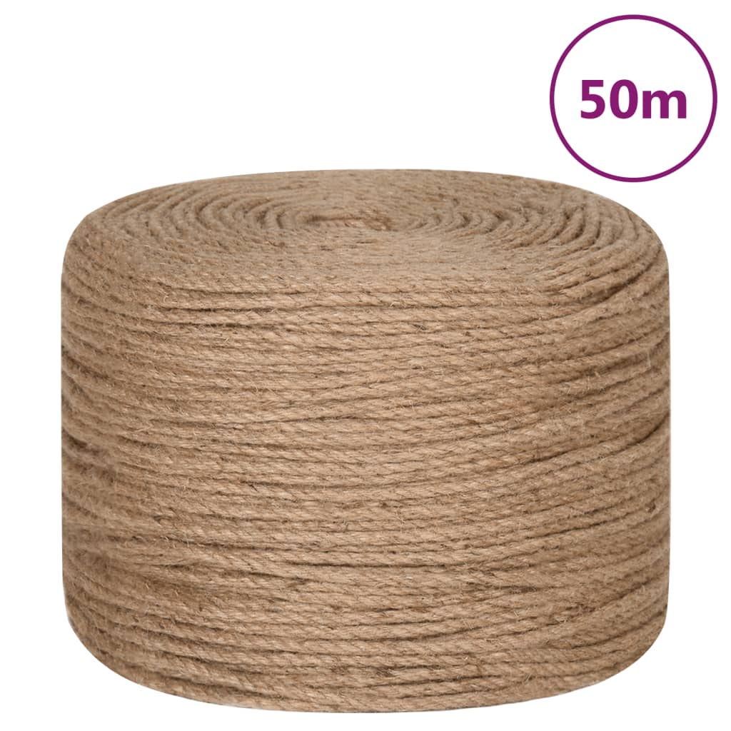 Corde Vidaxl 50 m de long 6 mm d'épaisseur