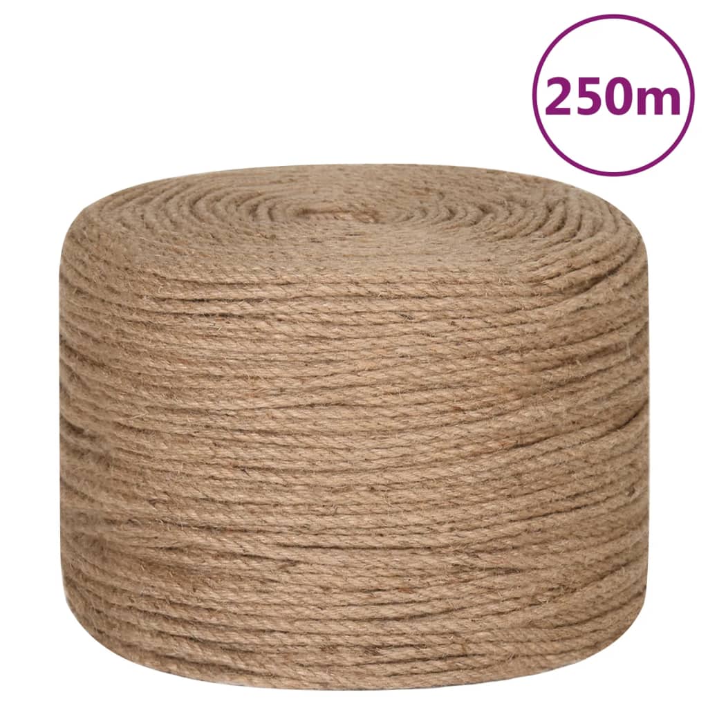 Corde Vidaxl 250 m de long 8 mm d'épaisseur