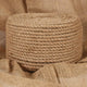 Corde Vidaxl 25 m de long du jute de 14 mm d'épaisseur