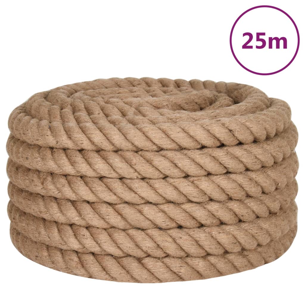 Corde vidaxl 25 m de long 30 mm d'épaisseur