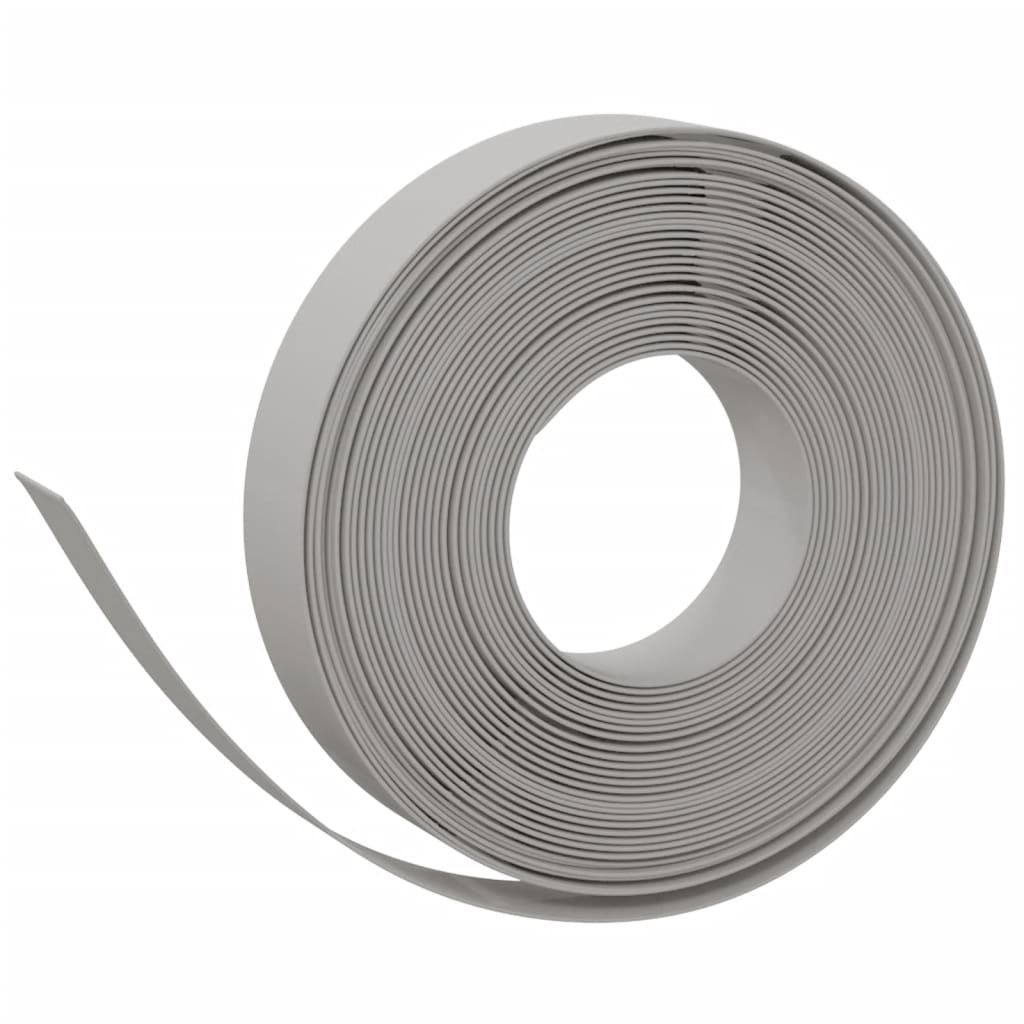 Vidaxl Garden Band 10 m 10 cm Gris en polyéthylène