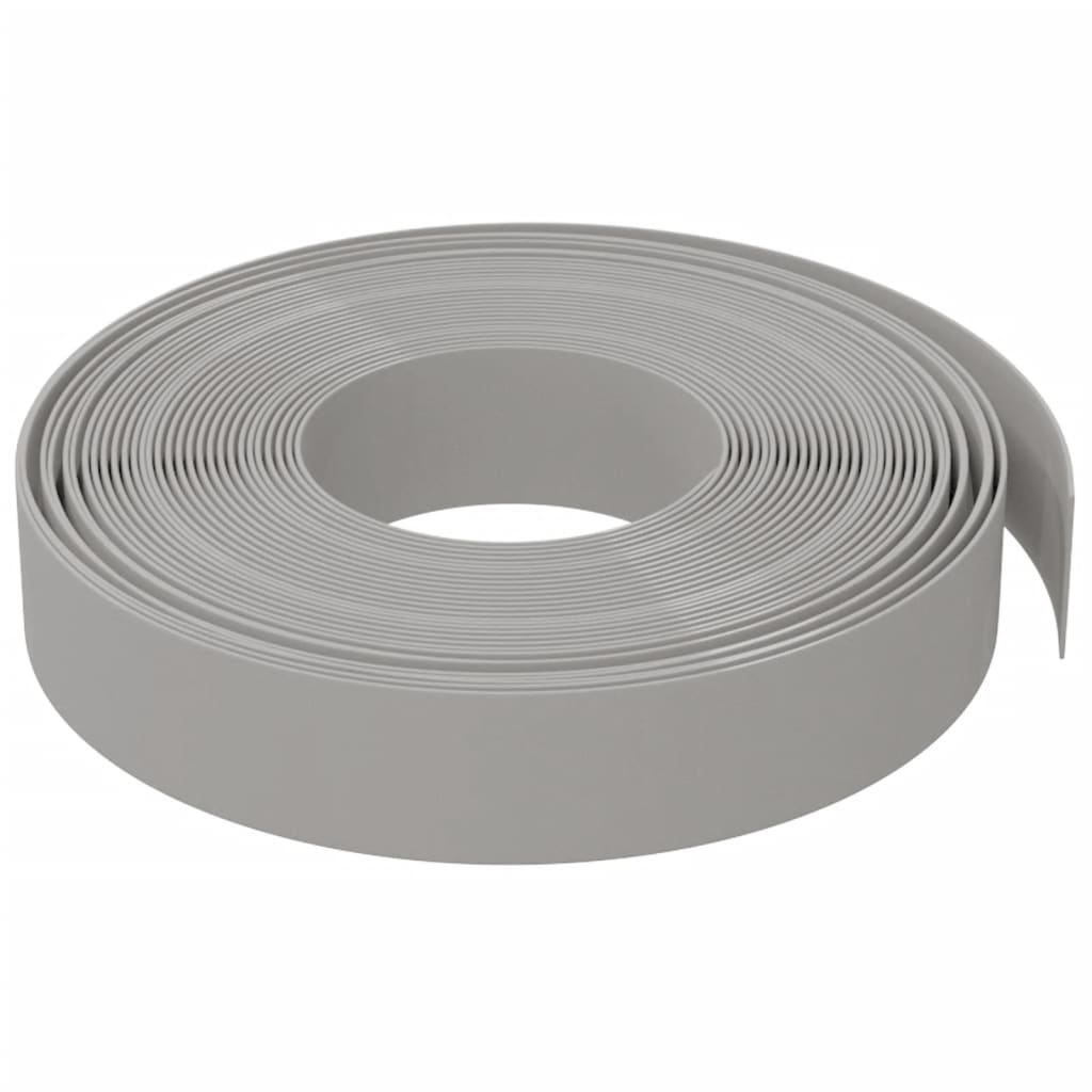 Vidaxl Garden Band 10 m 10 cm Gris en polyéthylène