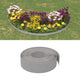 Vidaxl Garden Bire 10 m 15 cm Gris en polyéthylène