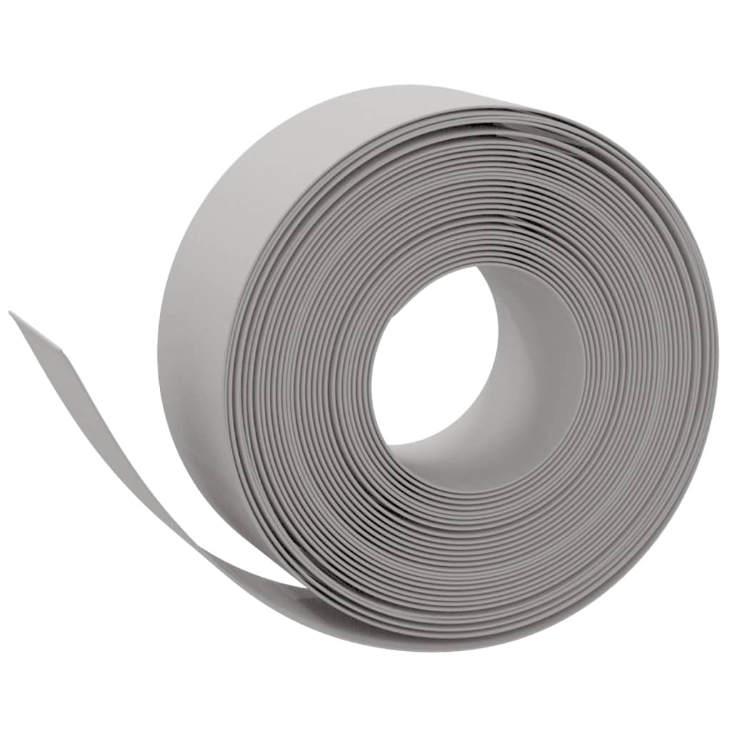 Vidaxl Garden Band 10 m 20 cm Gris en polyéthylène