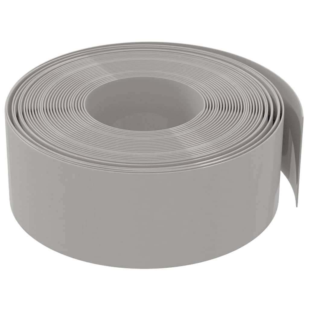 Vidaxl Garden Band 10 m 20 cm Gris en polyéthylène