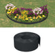 Vidaxl Garden Band 10 m 20 cm en polyéthylène noir
