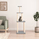 Vidaxl Cat Meubles avec Sisal Scratch Posts 149 cm Gris clair