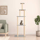 Vidaxl Cat Furniture avec Sisal Scratch Posts 183 cm Gris clair