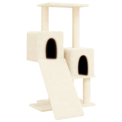 Vidaxl Cat Furniture avec Sisal Scratch Posts 82 cm Crème -Colored