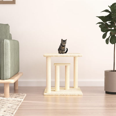 Vidaxl Scratching Post avec plates-formes de 50 cm -colored