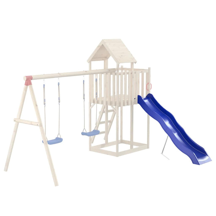 Vidaxx toboggan 210x40 cm polypropylène bleu