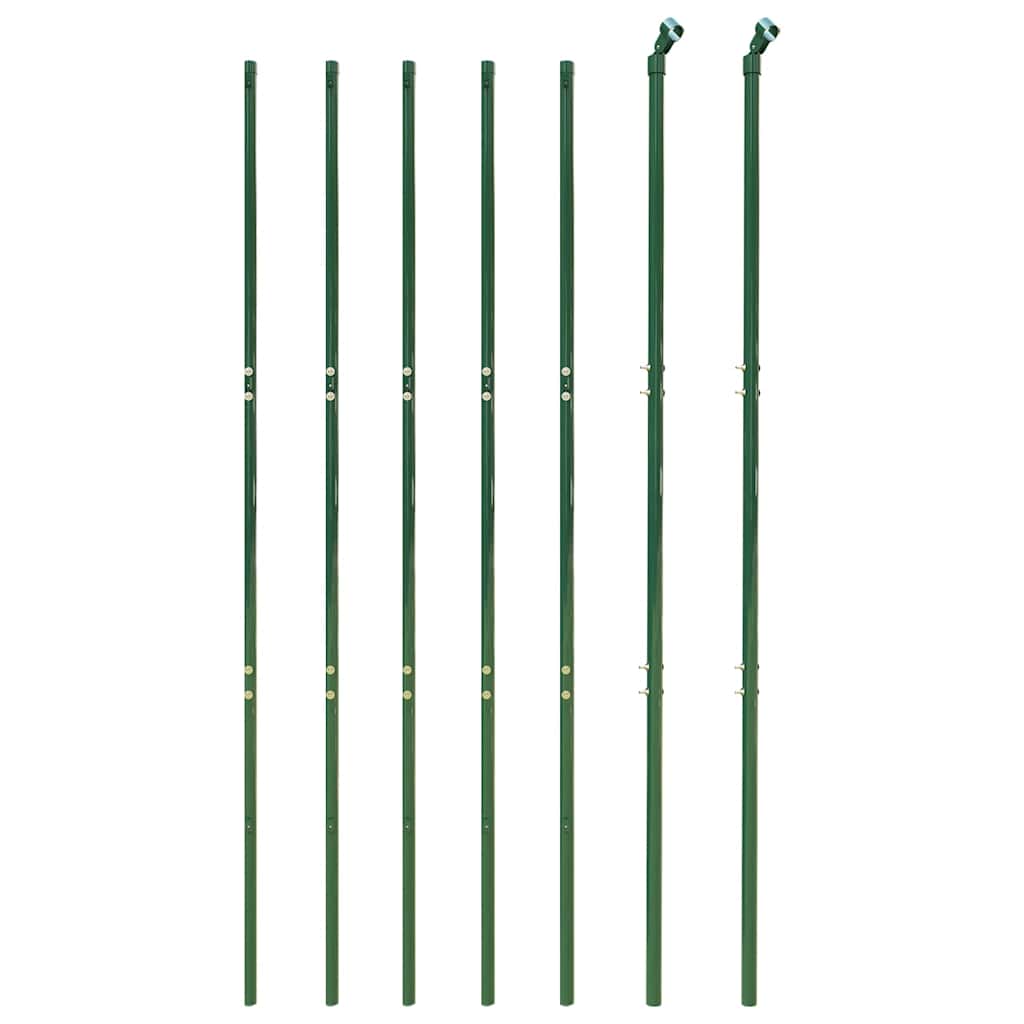 Vidaxl Clôture grillagée 2x10 m vert