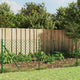 Vidaxl Gaashek avec des ancres moulues 1x10 m vert