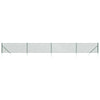 Vidaxl Gaashek avec des ancres moulues 1,1x10 m vert