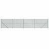 Vidaxl Gaashek avec des ancres moulues 1,6x10 m vert