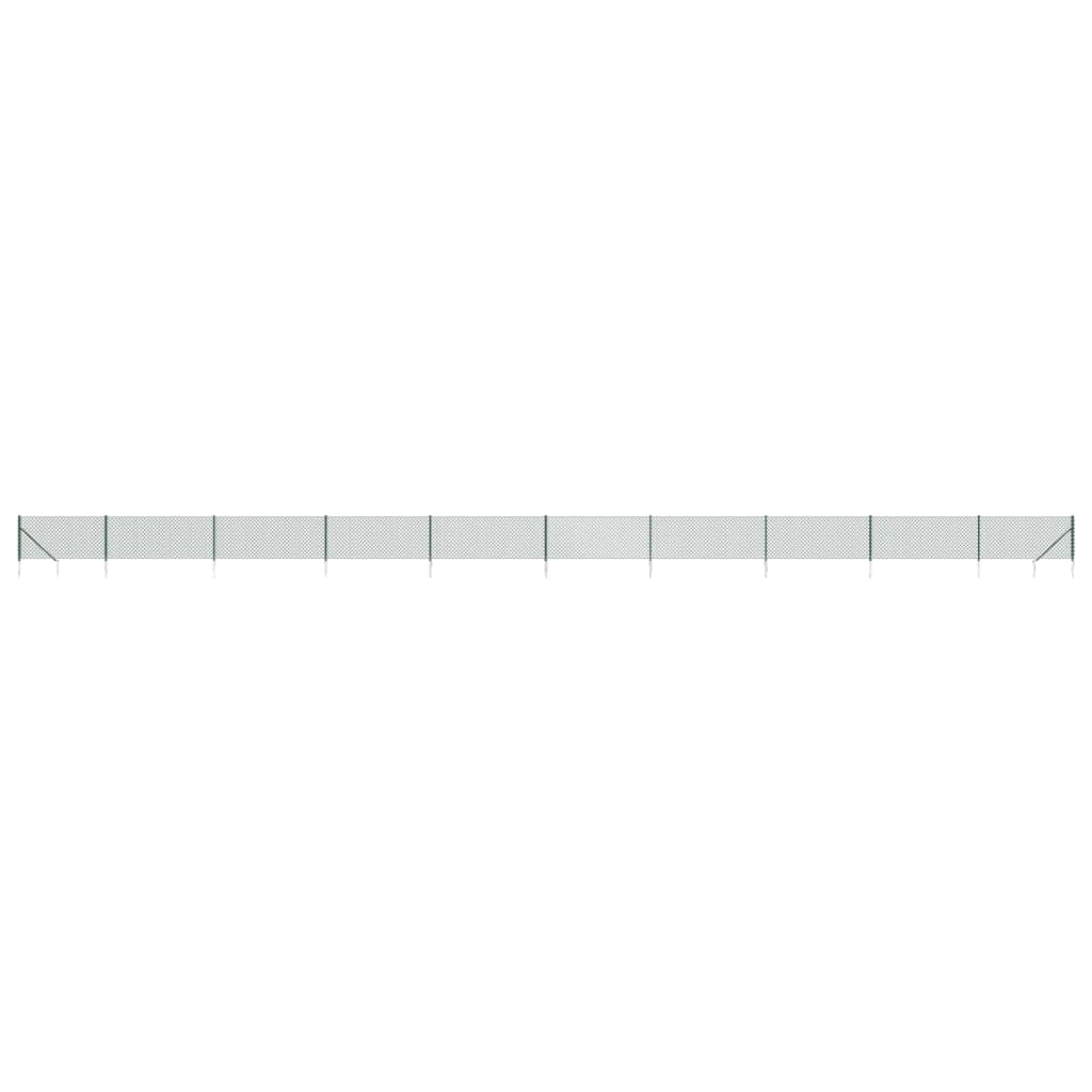 Vidaxl Gaashek avec des ancres terrestres 1,1x25 m vert