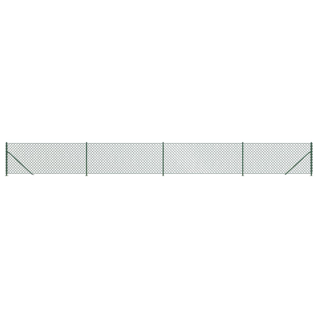 Vidaxl Gaashek avec bride 1,1x10 m vert