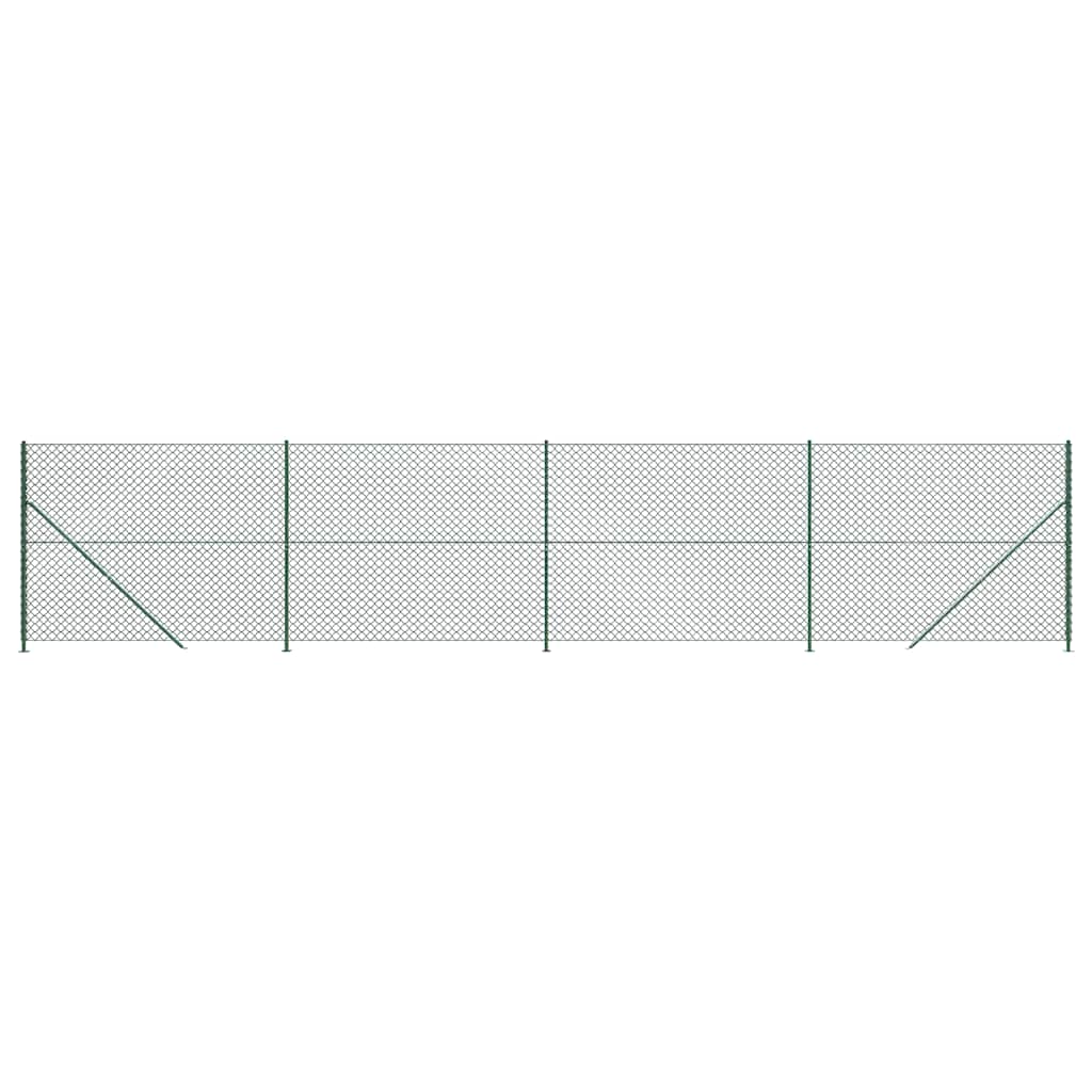 Vidaxl Gaashek avec une bride 1,6x10 m vert