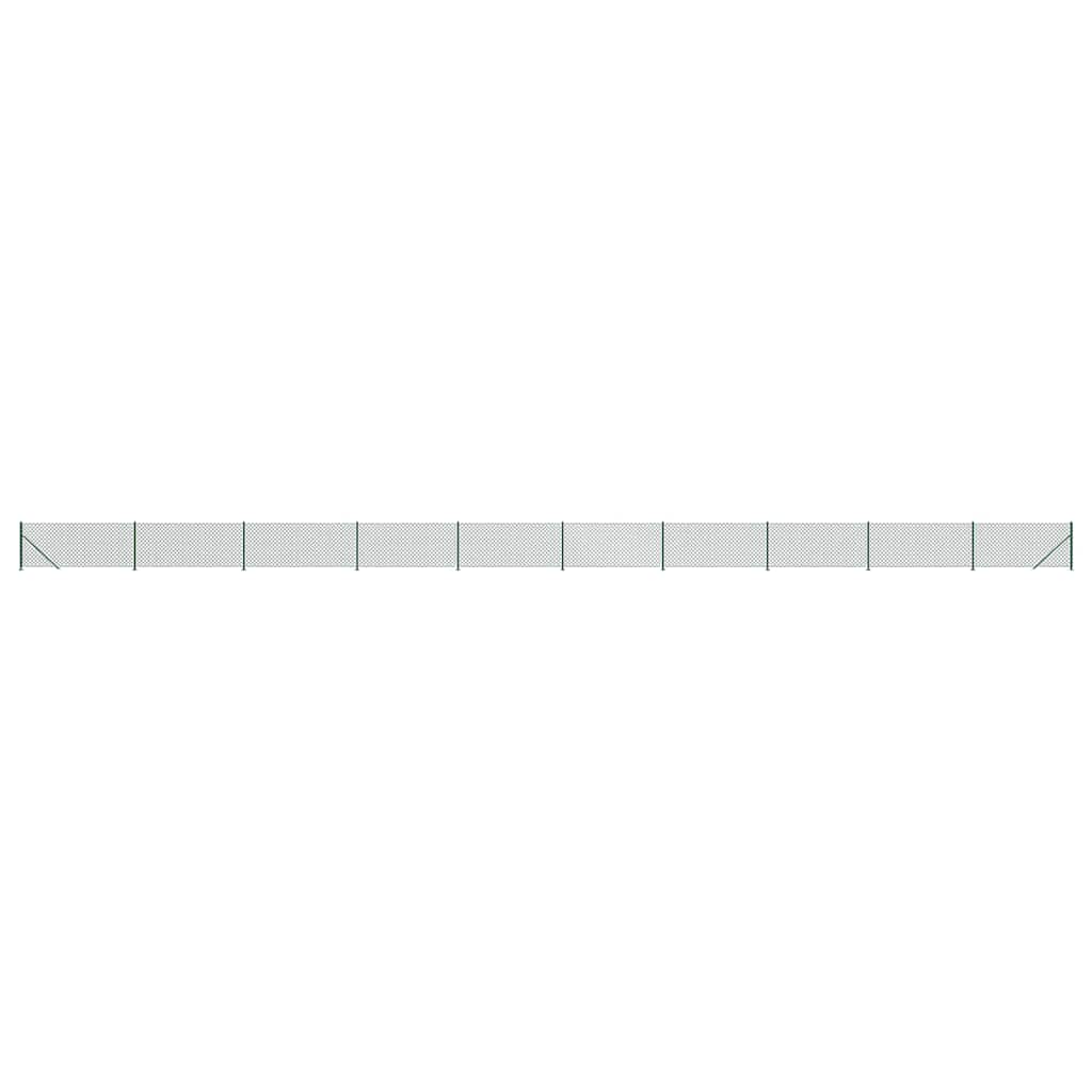 Vidaxl Gaashek avec une bride 1,1x25 m vert