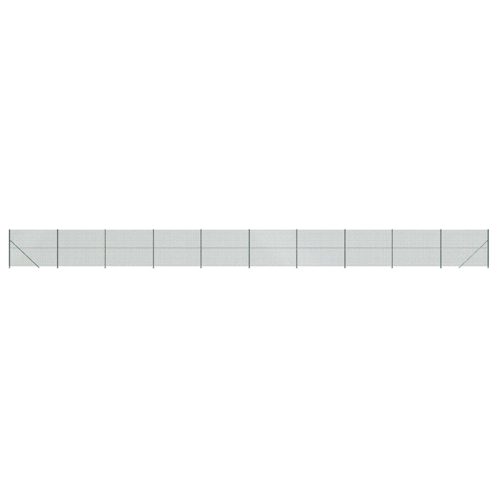 Vidaxl Gaashek avec Flens 2x25 m vert