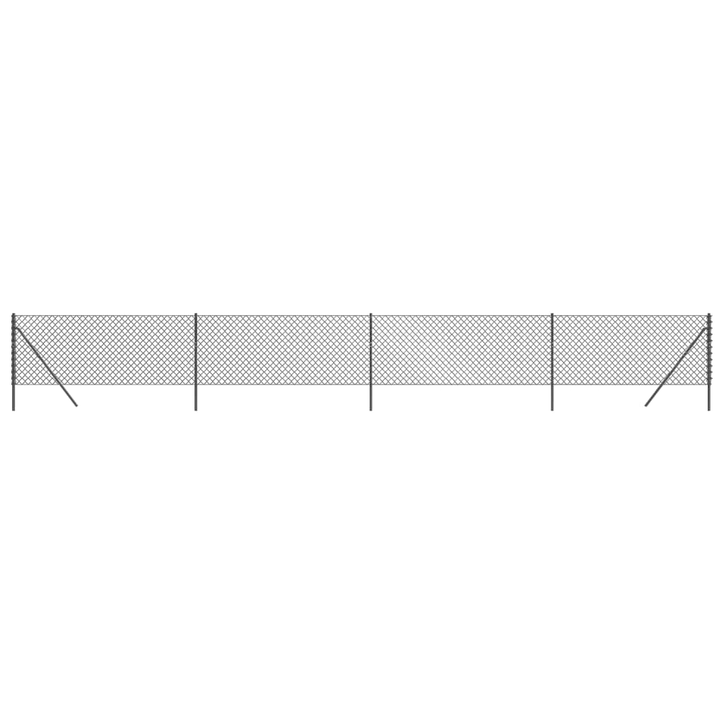 Vidaxl gaashek 1.1x10 m anthracite -colored
